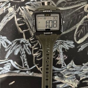 Sport Shock Digital Watch - Green